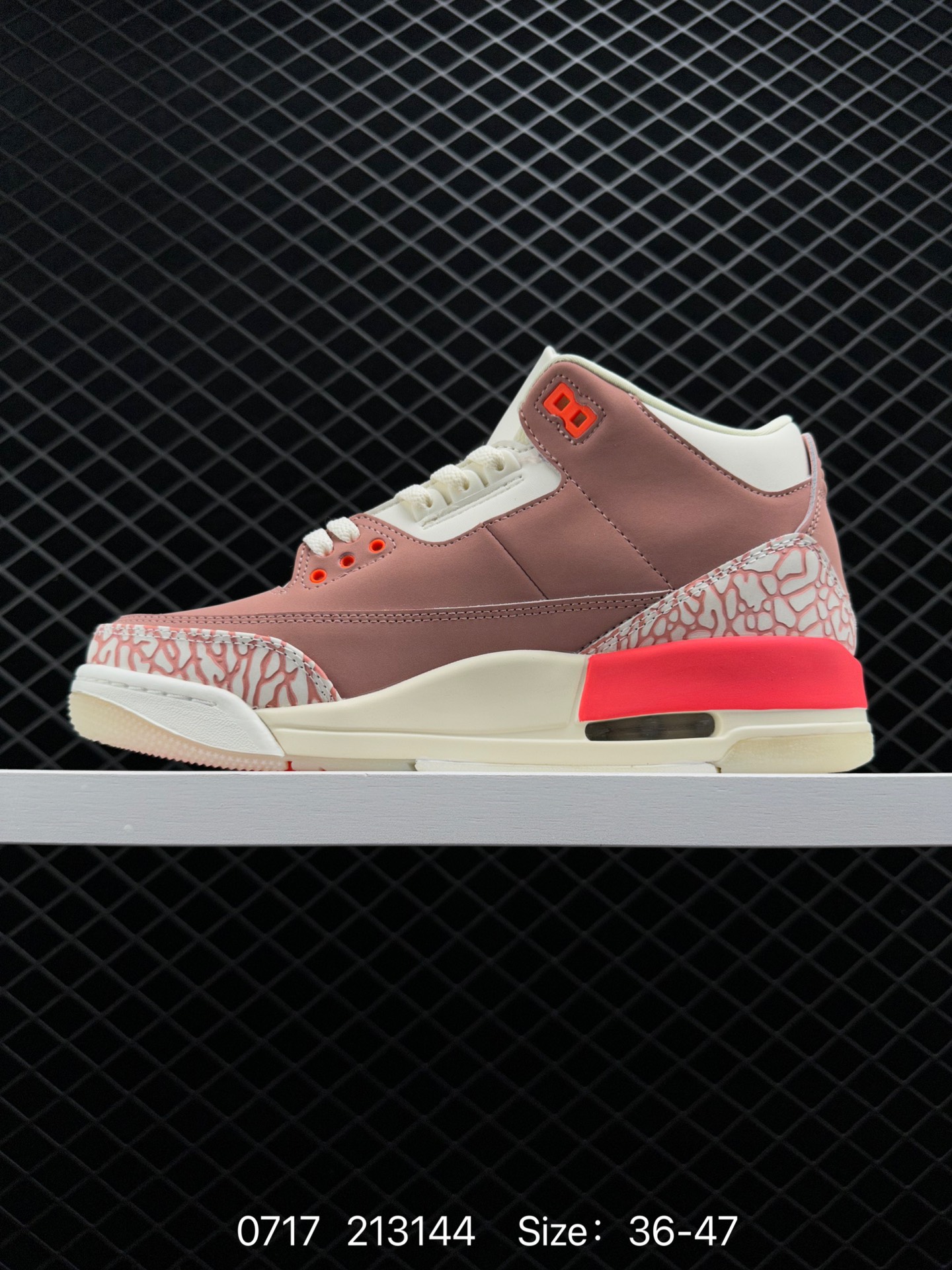 Air Jordan 3 Retro ”Rust Pink“